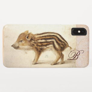 WILDES EBERFERKEL Tierzeichnung Monogramm Case-Mate iPhone Hülle