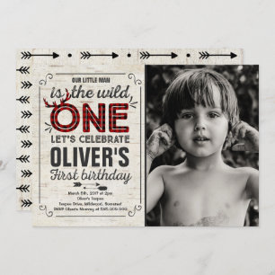 Wildes Einladungs-Jungen-wildes Geburtstags-Party Einladung