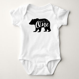 Wildes erstes Geburtstags-Party des Bärn-  Baby Strampler