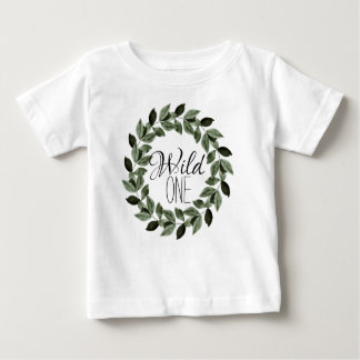 Wildes erstes Geburtstags-Shirt Baby T-shirt