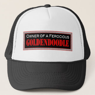 Wildes Goldendoodle Truckerkappe
