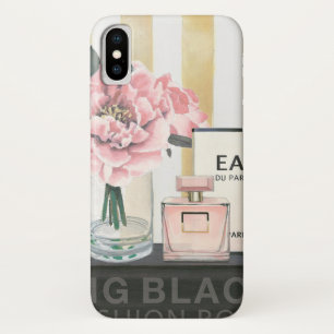 Wildes großes Mode-Buch Apples   - gestreift iPhone X Hülle