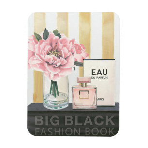 Wildes großes Mode-Buch Apples   - gestreift Magnet