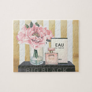 Wildes großes Mode-Buch Apples   - gestreift Puzzle