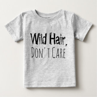 Wildes Haar, Funny Kids Tshirt nicht wichtig