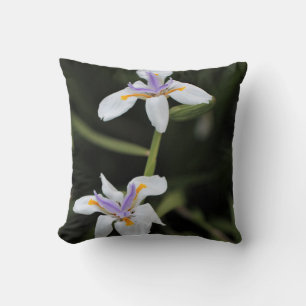 Wildes Iris-Wurfs-Kissen Kissen