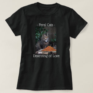 Wildes Katzen-Verdienen des Liebe-Shirts T-Shirt