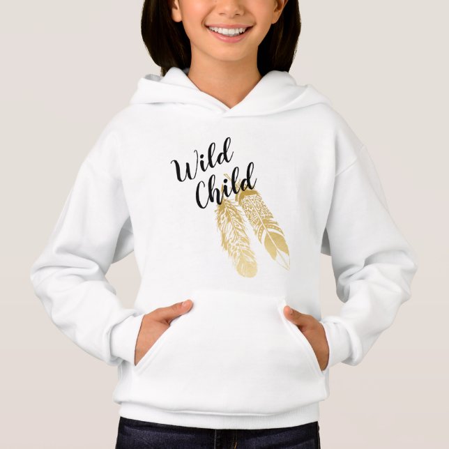 Wildes Kind Hoodie (Vorderseite)