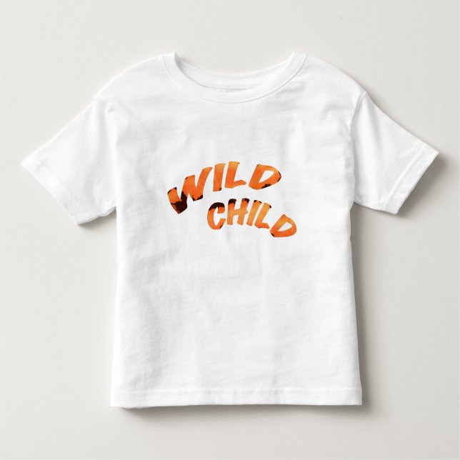 Wildes Kind Kleinkind T-shirt (Vorderseite)