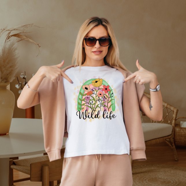 Wildes Leben T-Shirt (Von Creator hochgeladen)