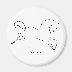 Wildes Pferd Thunder_Cove Magnet