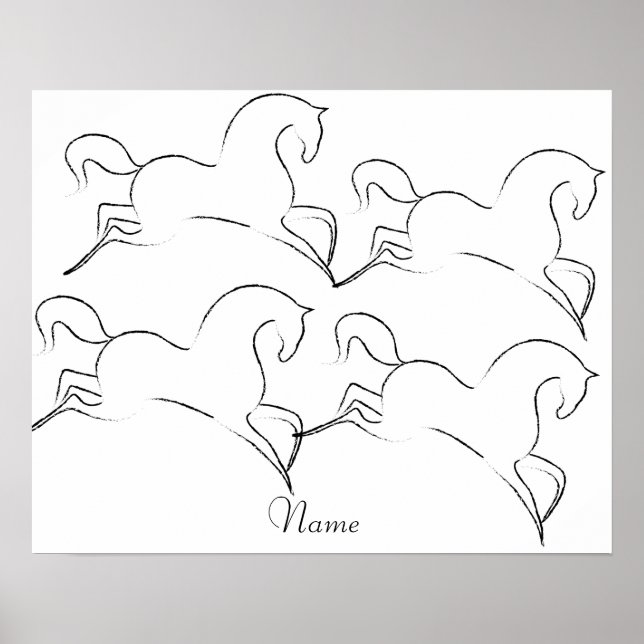 Wildes Pferd Thunder_Cove Poster (Vorne)
