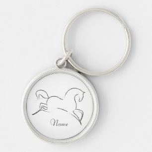 Wildes Pferd Thunder_Cove Schlüsselanhänger