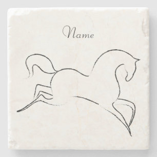 Wildes Pferd Thunder_Cove Steinuntersetzer