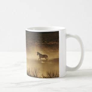 Wildes PferdeKeramik-Tasse Kaffeetasse