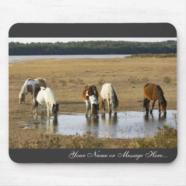 Wildes Pony Mousepad (Vorne)