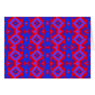 wildes rotes Blau