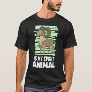 Wildes Schaf ist mein Krafttier Kinder Wildschaf T-Shirt