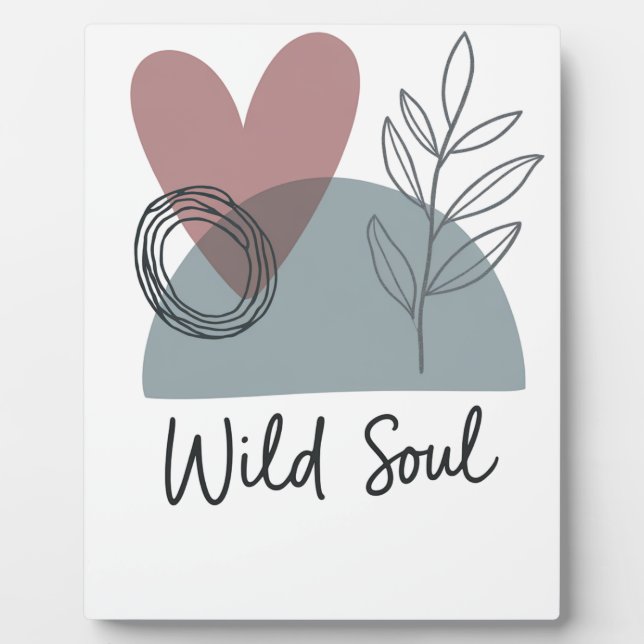 Wildes Soul Fotoplatte (Vorderseite)