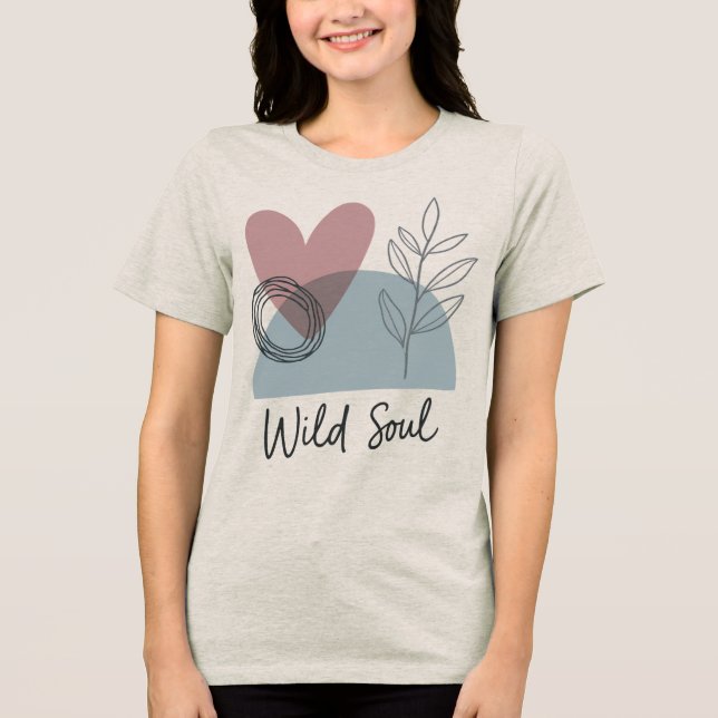 Wildes Soul Tri-Blend Shirt (Vorderseite)