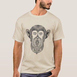 Wildes Tier des Waldgekritzels T-Shirt