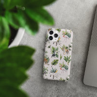 Wildes Tier | Dschungelgrün-Monogramm