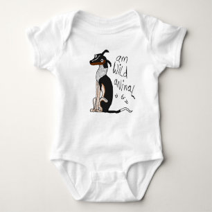 Wildes Tier-" Säuglings-Shirt "morgens Baby Strampler