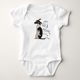 Wildes Tier-" Säuglings-Shirt "morgens Baby Strampler