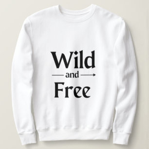 Wildes und kostenloses Sweatshirt