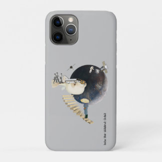 Wildest Orbit Vintag Collage Art on Phone Case