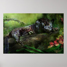 WildEyes-Panther Art Poster/Print Poster