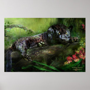 WildEyes-Panther Art Poster/Print Poster
