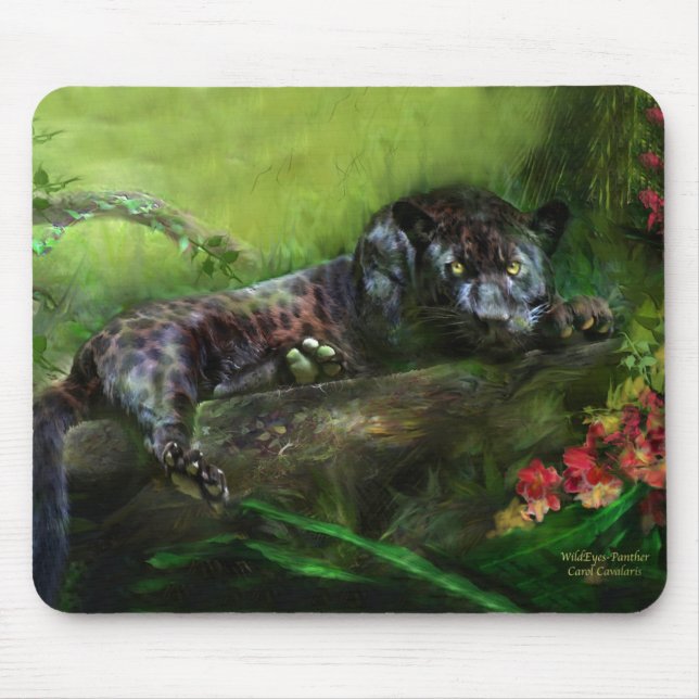 WildEyes-Panther Mousepad (Vorne)