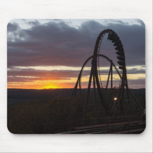 Wildfire Sunset Mousepad