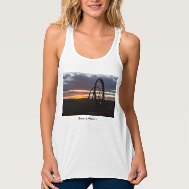 Wildfire Sunset Tank Top (Vorderseite)