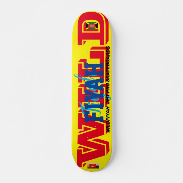 WILDFIYAH JMT 7 3/4" Skateboard Deck (Vorne)