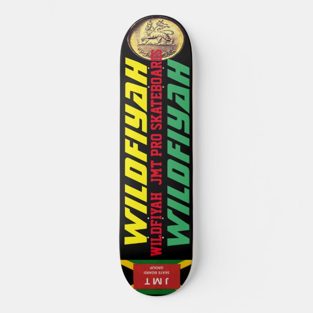 WILDFIYAH JMT 8 1/4" Skateboard Deck (Vorderseite)