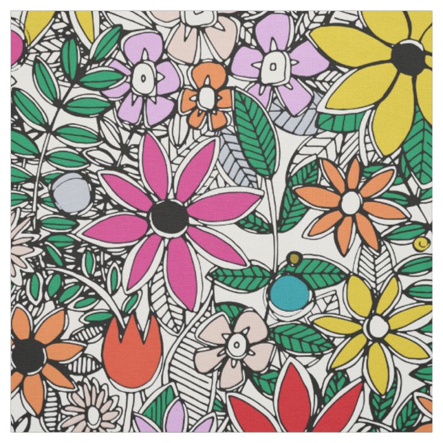 Wildfloh Stoff (Muster)
