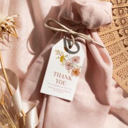 Wildflower-Anhänger, Boheme-Blumen Geschenkanhänger