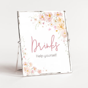 Wildflower-Baby-in-Bloom-Baby-Party-Drinks Poster