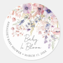 Wildflower Baby In Bloom Floral Baby Shower