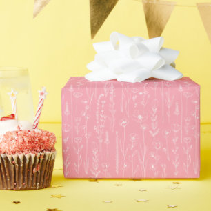 Wildflower-Baby-Shower-Geschenkverpackung – Staubi Geschenkpapier