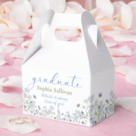 Wildflower Bloom Graduation Party Geschenkschachtel