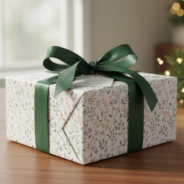 Wildflower Boho  Geschenkpapier (Von Creator hochgeladen)