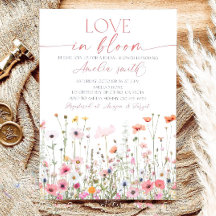 Wildflower-Brautjungfern-Einladung: Liebe in Blüte
