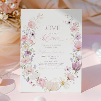 Wildflower-Brautjunggesellinnenabschied: Boho-Somm Einladung