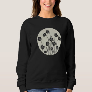 Wildflower Gardening Bulbous Crowfoot Buttercup Fl Sweatshirt