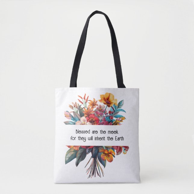 Wildflower-Humility-Tasche (Vorderseite)