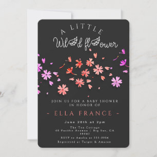 Wildflower Love Is in Bloom Baby Shower Einladung
