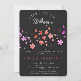 Wildflower Love Is in Bloom Brautparty Einladung